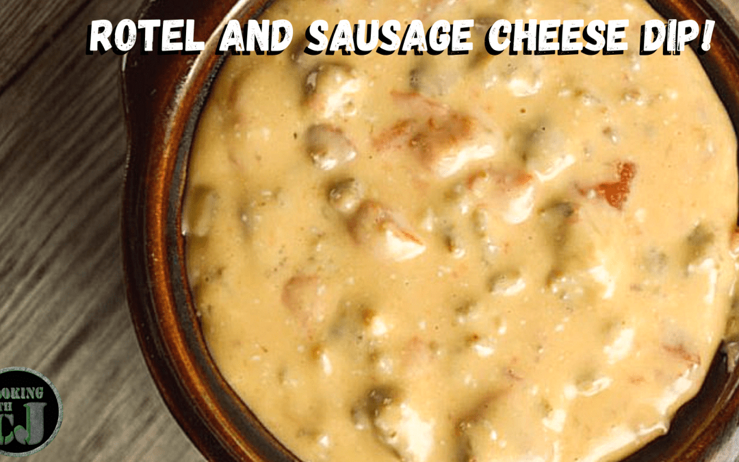 Rotel and Sausage Cheese Dip