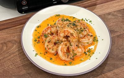 Air Fryer Shrimp Scampi Recipe