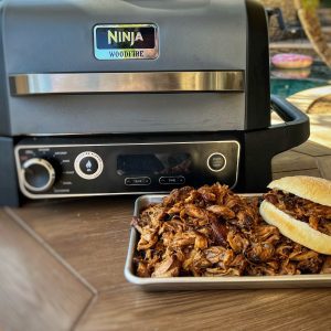 Pulled Pork on Ninja Wood Fired Outdoor Grill 