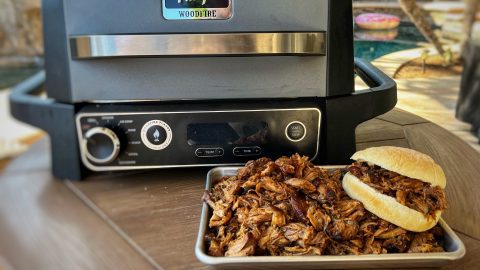 Pulled Pork on Ninja Wood Fired Outdoor Grill 