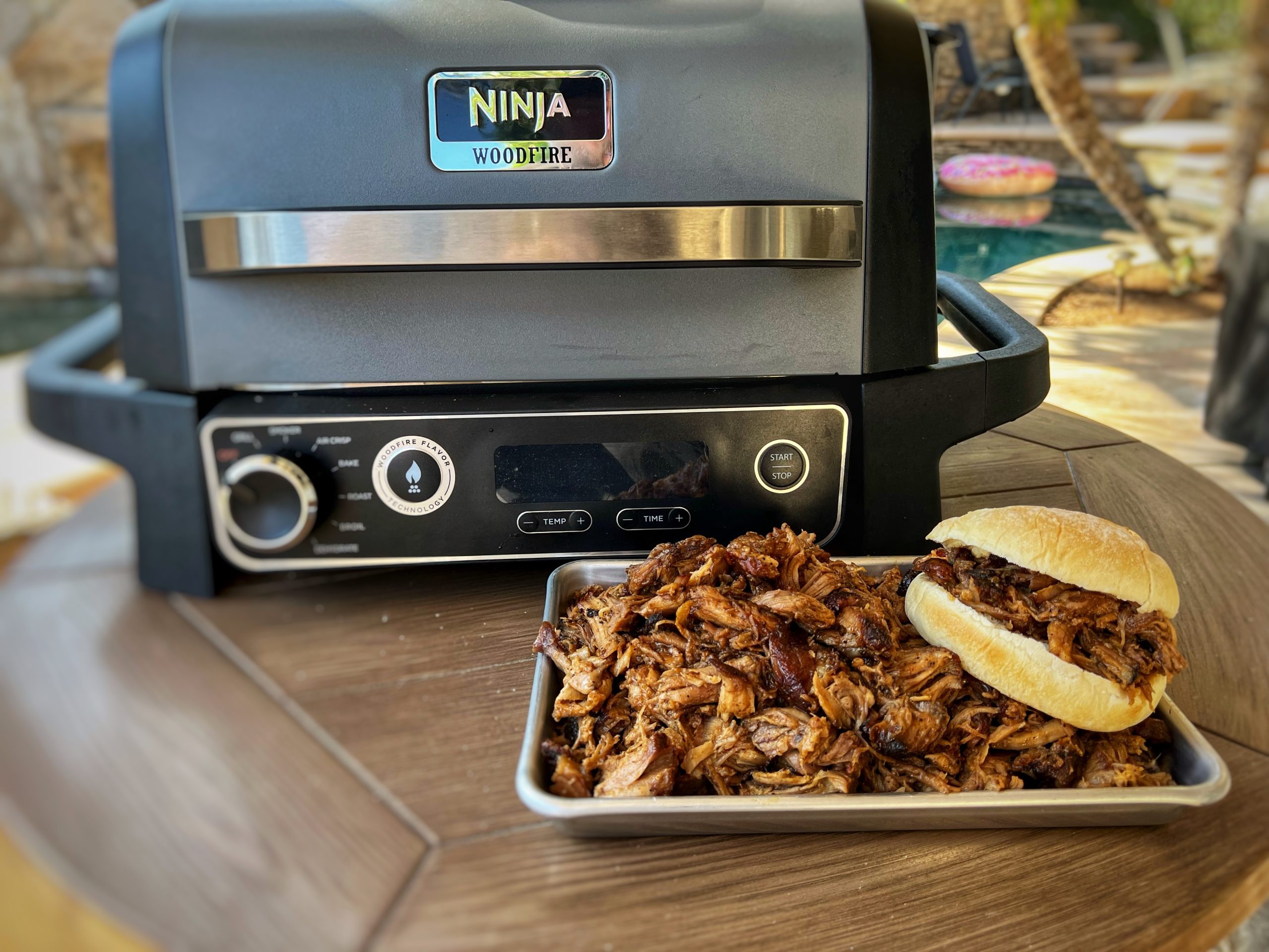 Ninja Woodfire Grill Smoked Ribs  Our First Cook on the Ninja Smoker 